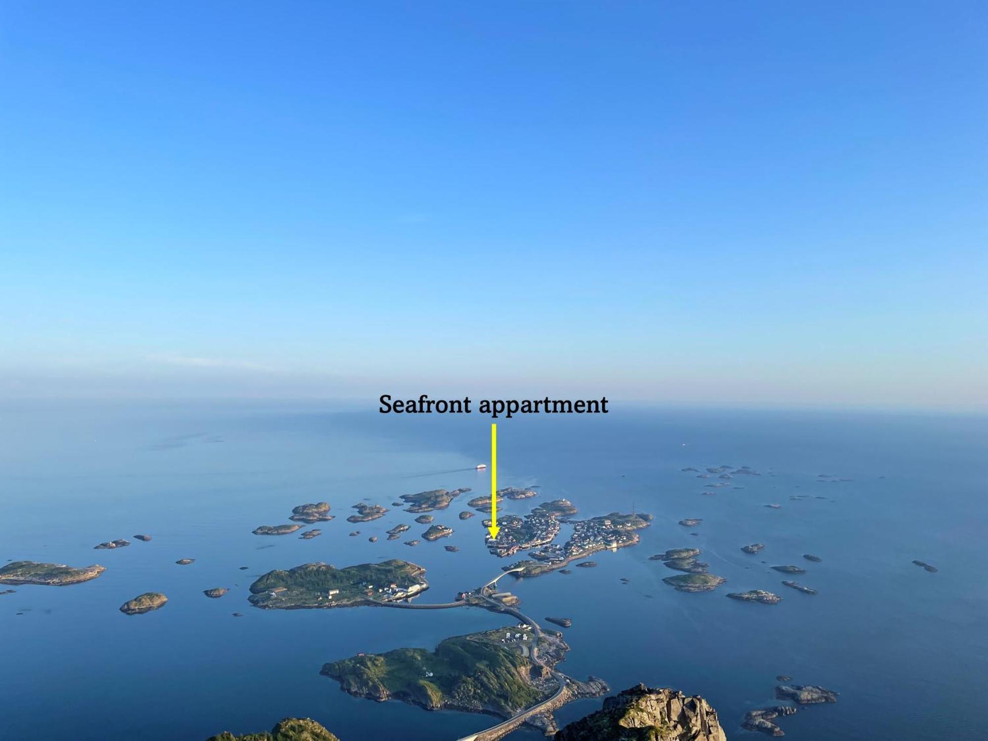 Seafront Apartment Henningsvaer Bagian luar foto