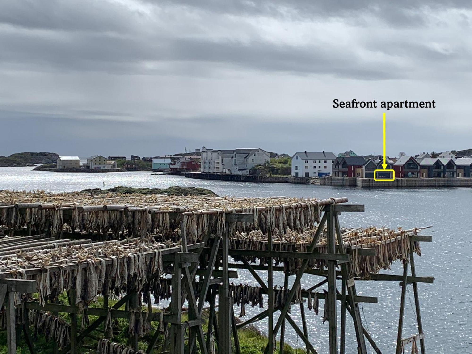 Seafront Apartment Henningsvaer Bagian luar foto