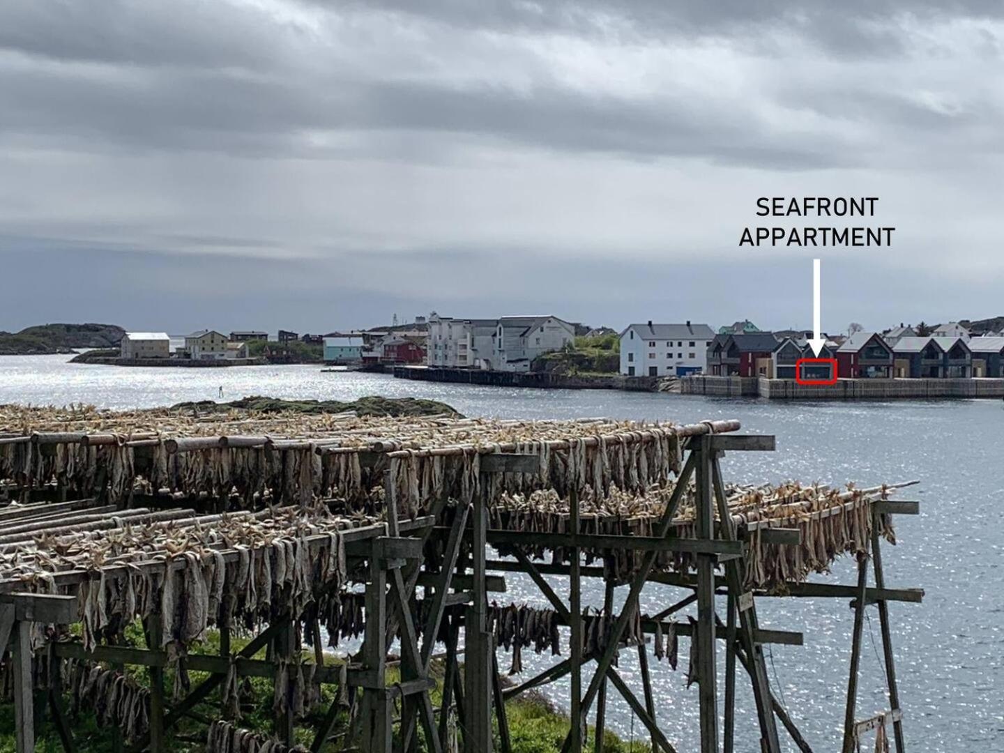 Seafront Apartment Henningsvaer Bagian luar foto